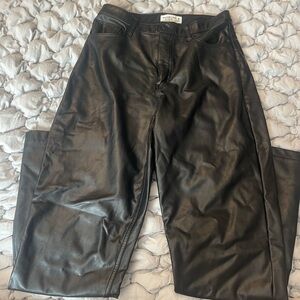 Abercombie leather pants! Size 30.